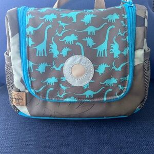 Lassig kids dinosaur hanging wash bag (toiletry)
